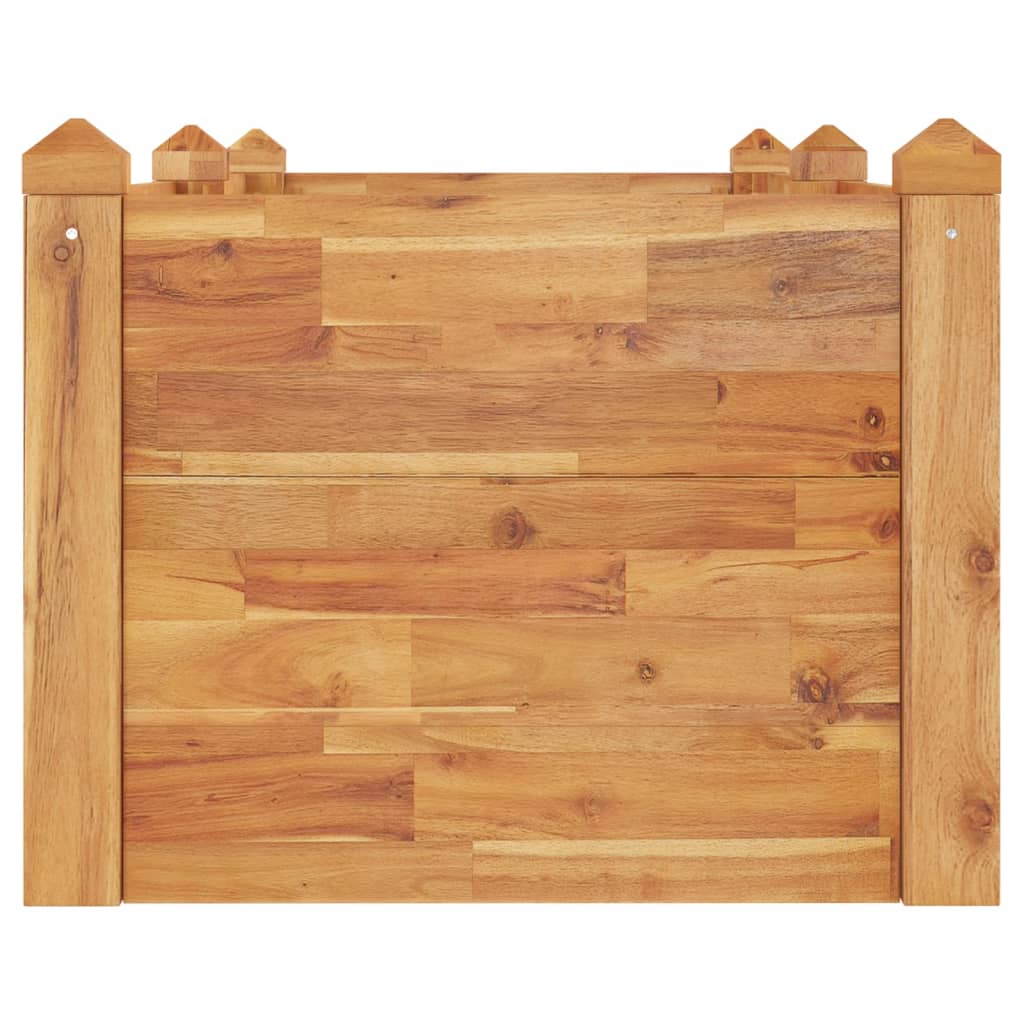 Fioriera Rialzata da Giardino 160x60x44cm Legno Massello Acacia 363448