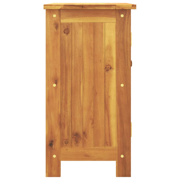 Mobile da Giardino75x35x70 cm in Legno Massello di Acacia 363452