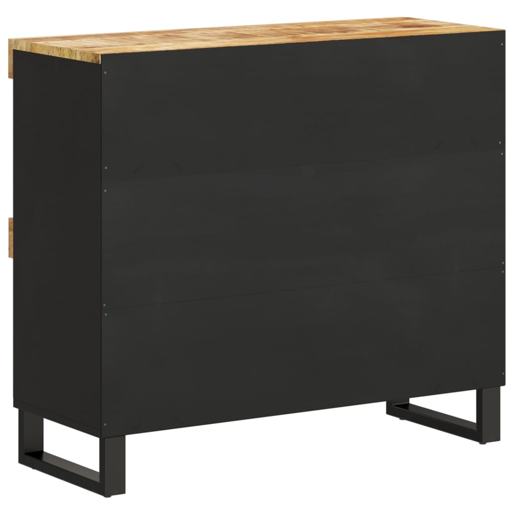 Credenza 85x33x75 cm in Legno Massello di Mango 352897