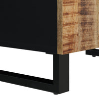 Credenza con 2 Ante 60x33x75 cm in Legno Massello di Mango 352913