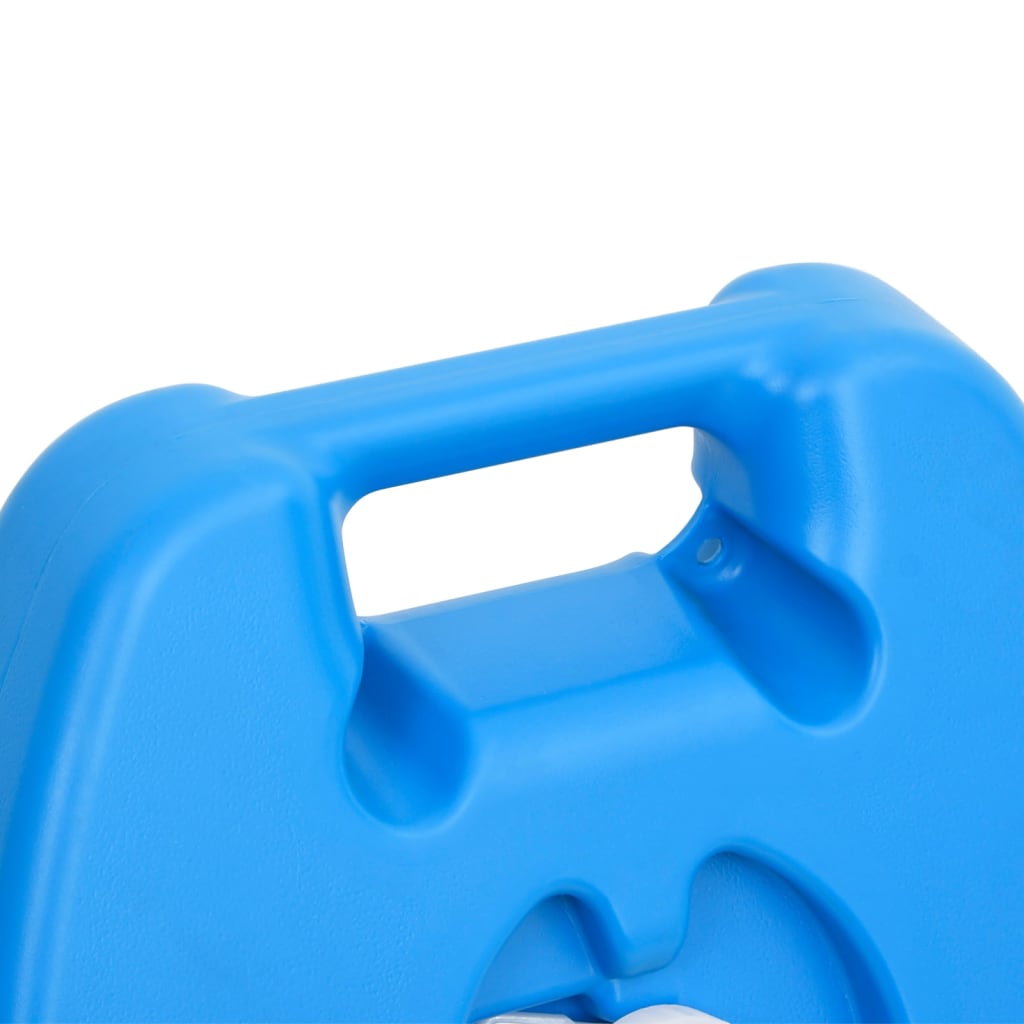 Serbatoio di Acqua con Ruote per Campeggio 25 L Blu 154413