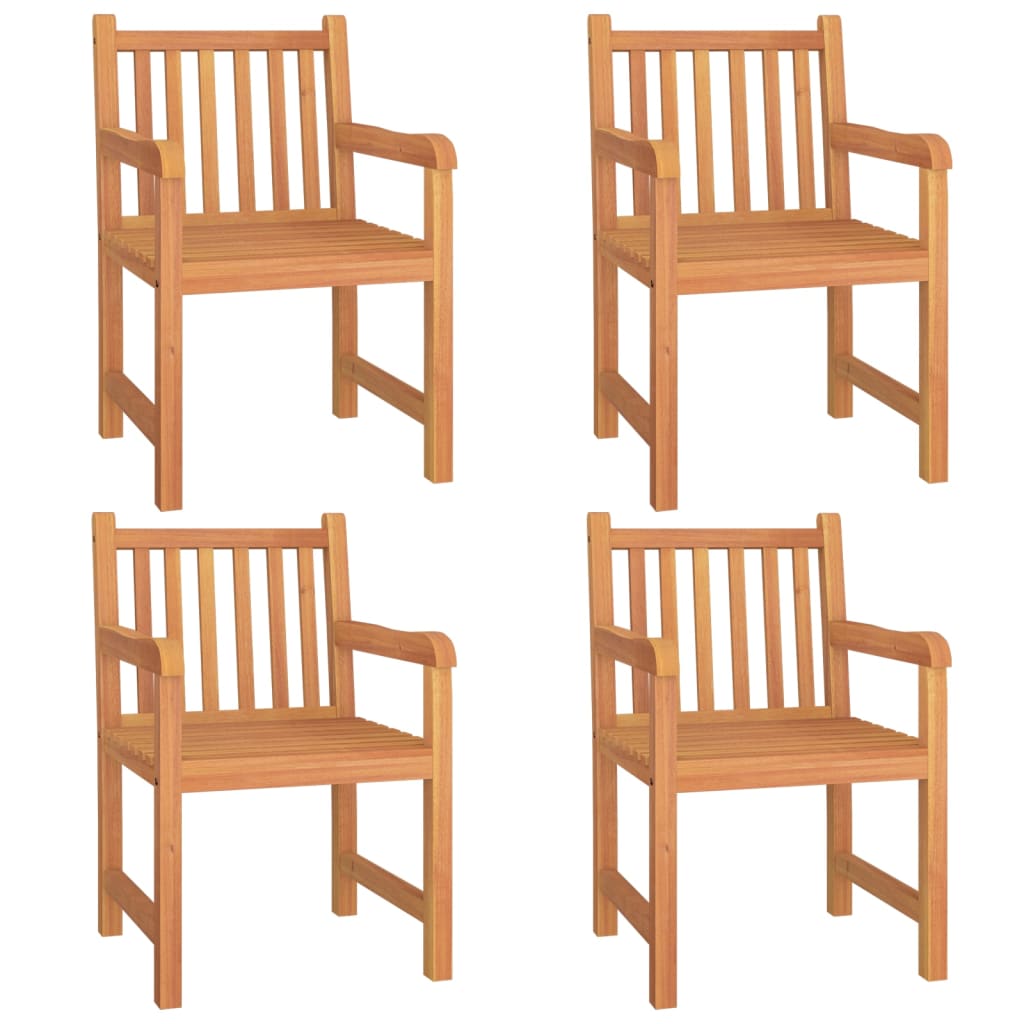 Set da Pranzo per Giardino 5 pz in Legno Massello di Teak cod mxl 78140