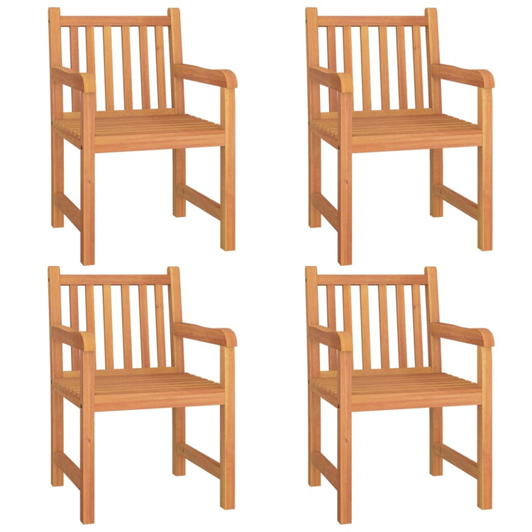 Set da Pranzo per Giardino 5 pz in Legno Massello di Teak cod mxl 78140