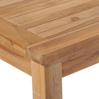 Set da Pranzo per Giardino 3 pz in Legno Massello di Teak cod mxl 43656