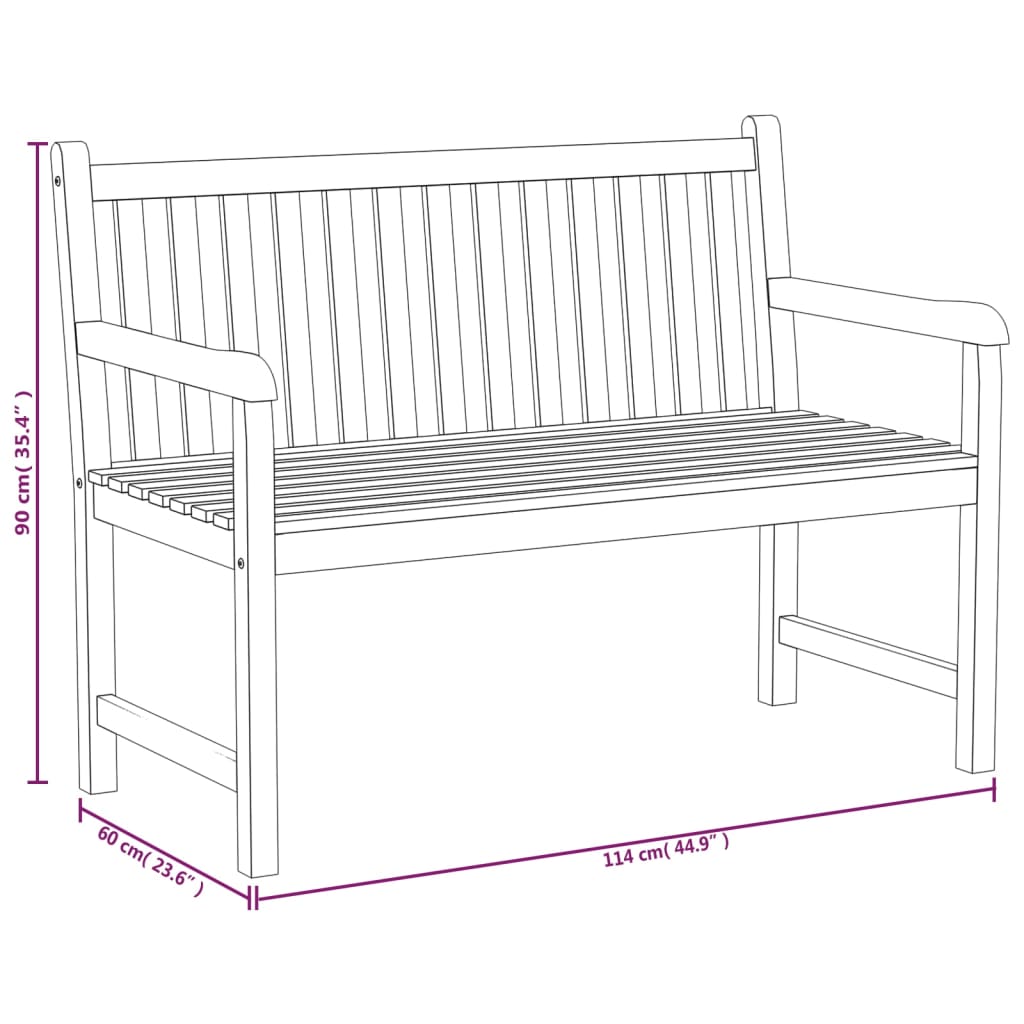 Set da Pranzo per Giardino 3 pz in Legno Massello di Teak cod mxl 43656