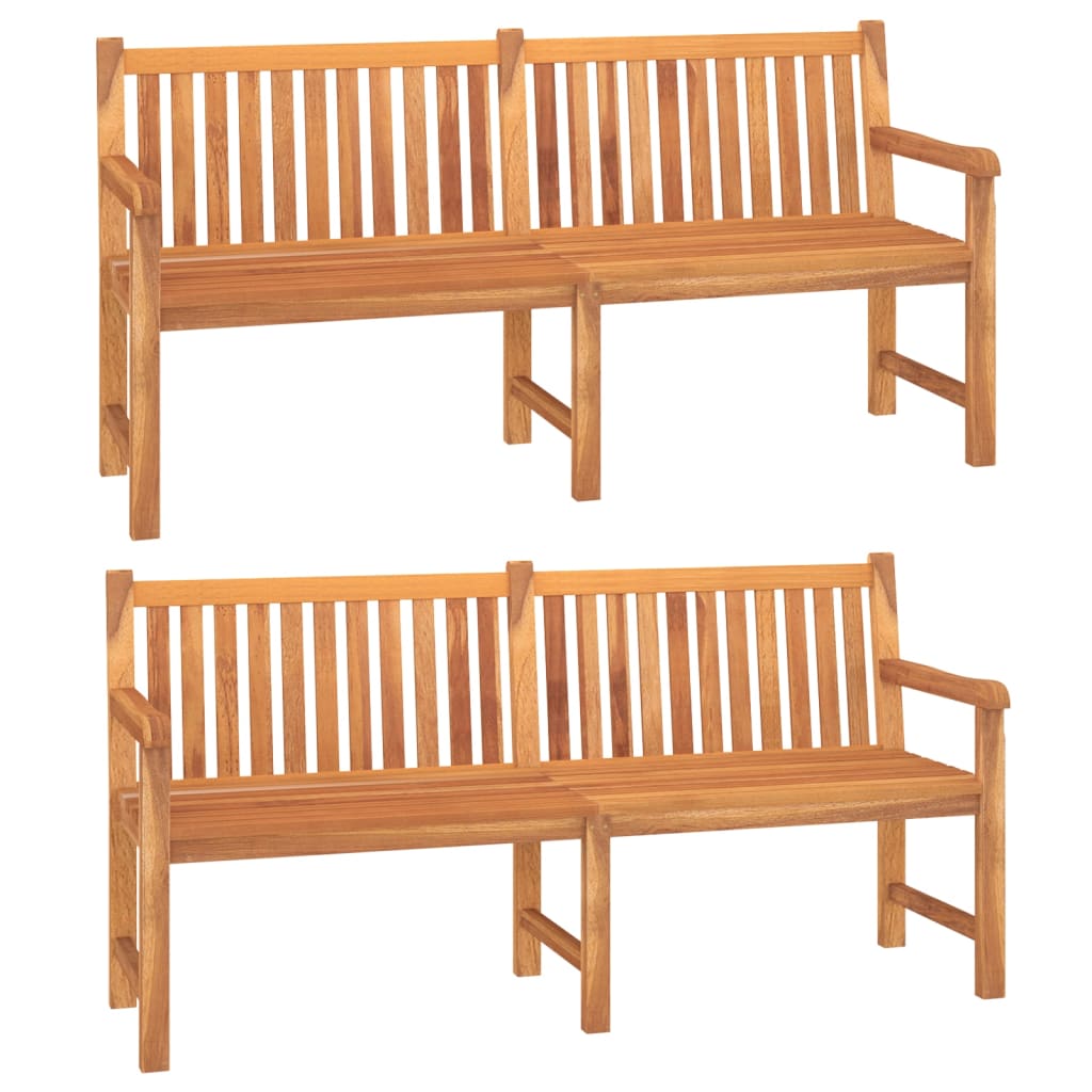 Set da Pranzo per Giardino 3 pz in Legno Massello di Teak cod mxl 43666