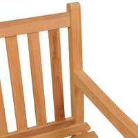 Set da Pranzo per Giardino 4 pz in Legno Massello di Teak 3157166