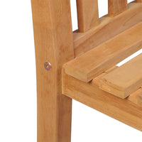 Set da Pranzo per Giardino 4 pz in Legno Massello di Teak 3157166