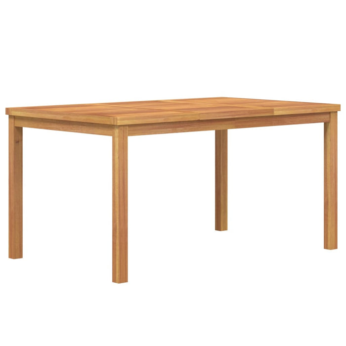 Set da Pranzo per Giardino 4 pz in Legno Massello di Teak 3157166