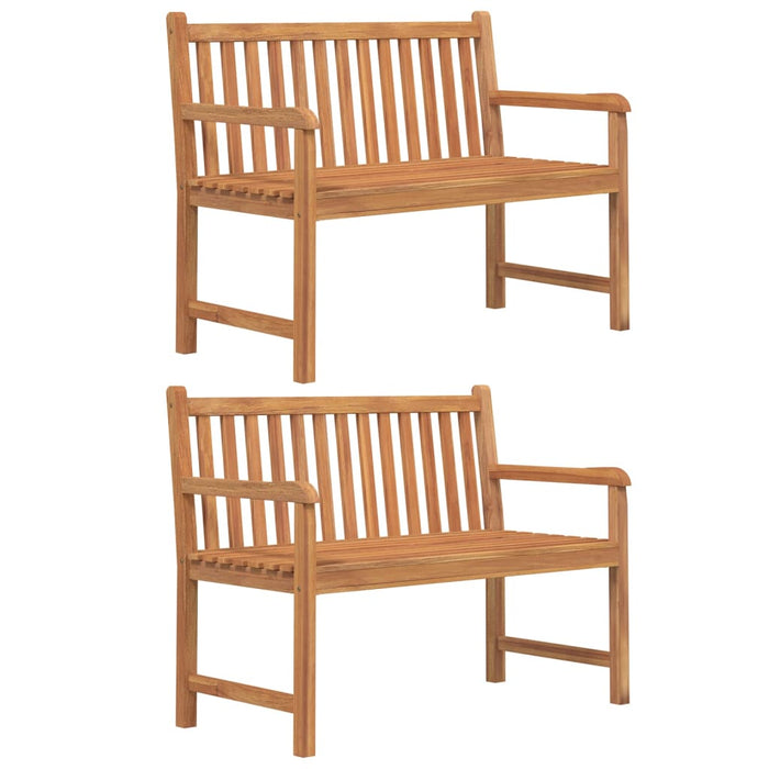 Set da Pranzo per Giardino 5 pz in Legno Massello di Teak 3157167