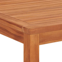 Set da Pranzo per Giardino 5 pz in Legno Massello di Teak 3157170