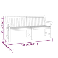 Set da Pranzo per Giardino 5 pz in Legno Massello di Teak 3157173