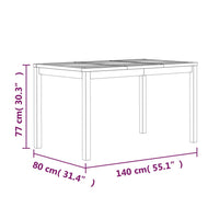 Set da Pranzo per Giardino 5 pz in Legno Massello di Teak cod mxl 53624