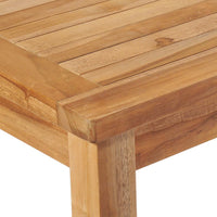 Set da Pranzo per Giardino 5 pz in Legno Massello di Teak cod mxl 43668