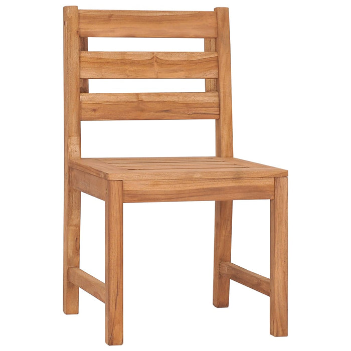 Set da Pranzo per Giardino 4 pz in Legno Massello di Teak 3157197