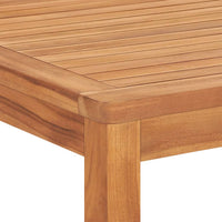 Set da Pranzo per Giardino 3 pz in Legno Massello di Teak 3157199