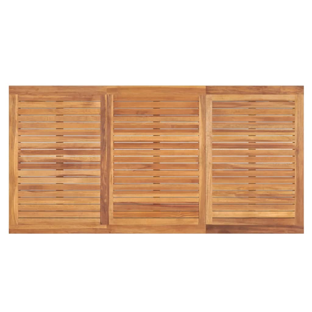 Set da Pranzo per Giardino 3 pz in Legno Massello di Teak cod mxl 37496