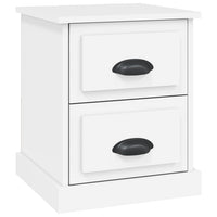 Comodino Bianco 39x39x47,5 cm in Legno Multistratocod mxl 121257