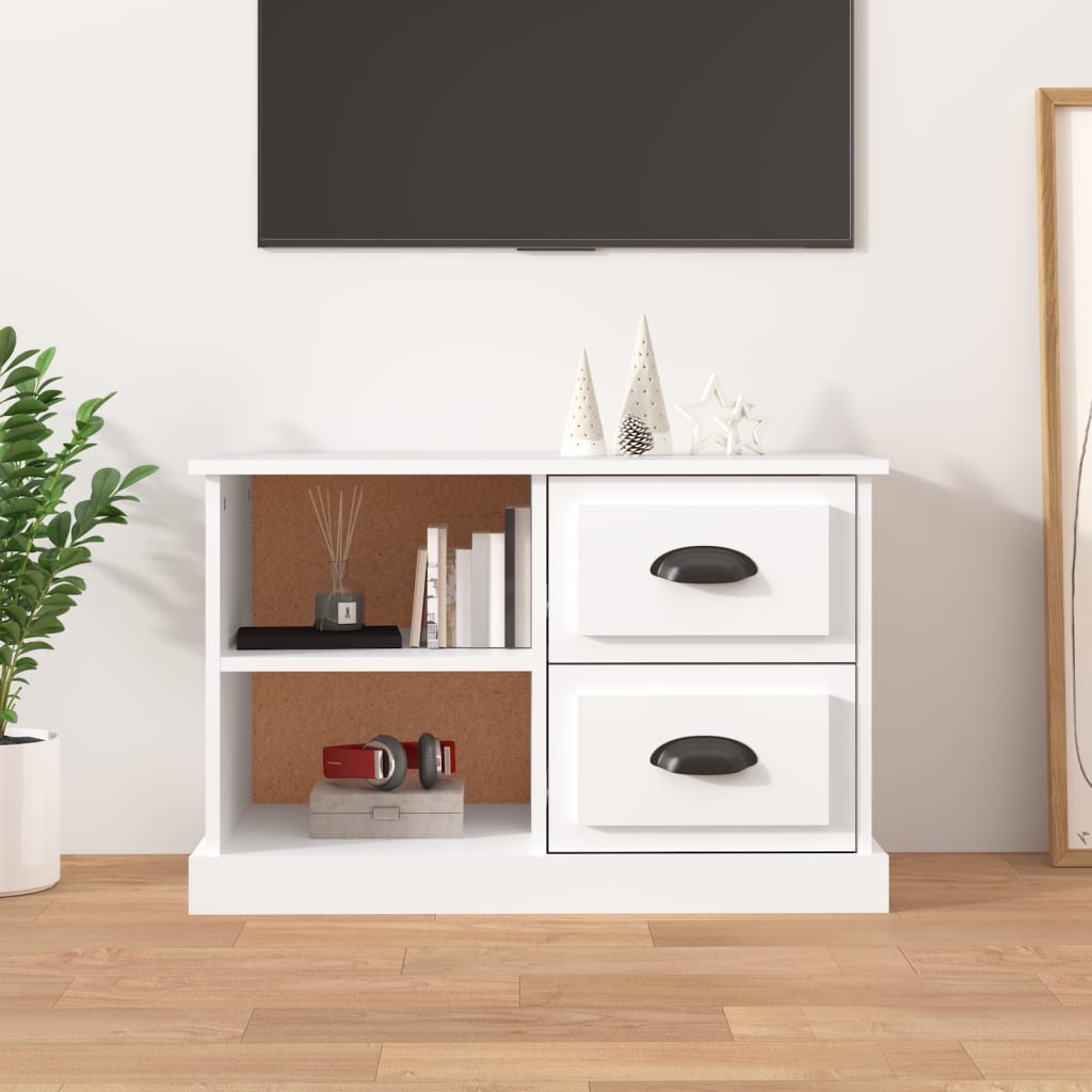 Mobile Porta TV Bianco 73x35,5x47,5 cm in Legno Multistratocod mxl 82050