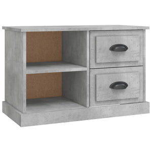 Mobile Porta TV Grigio Cemento 73x35,5x47,5cm Legno Multistrato 816172