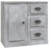 Credenza Grigio Cemento 70x35,5x67,5 cm in Legno Multistratocod mxl 79407