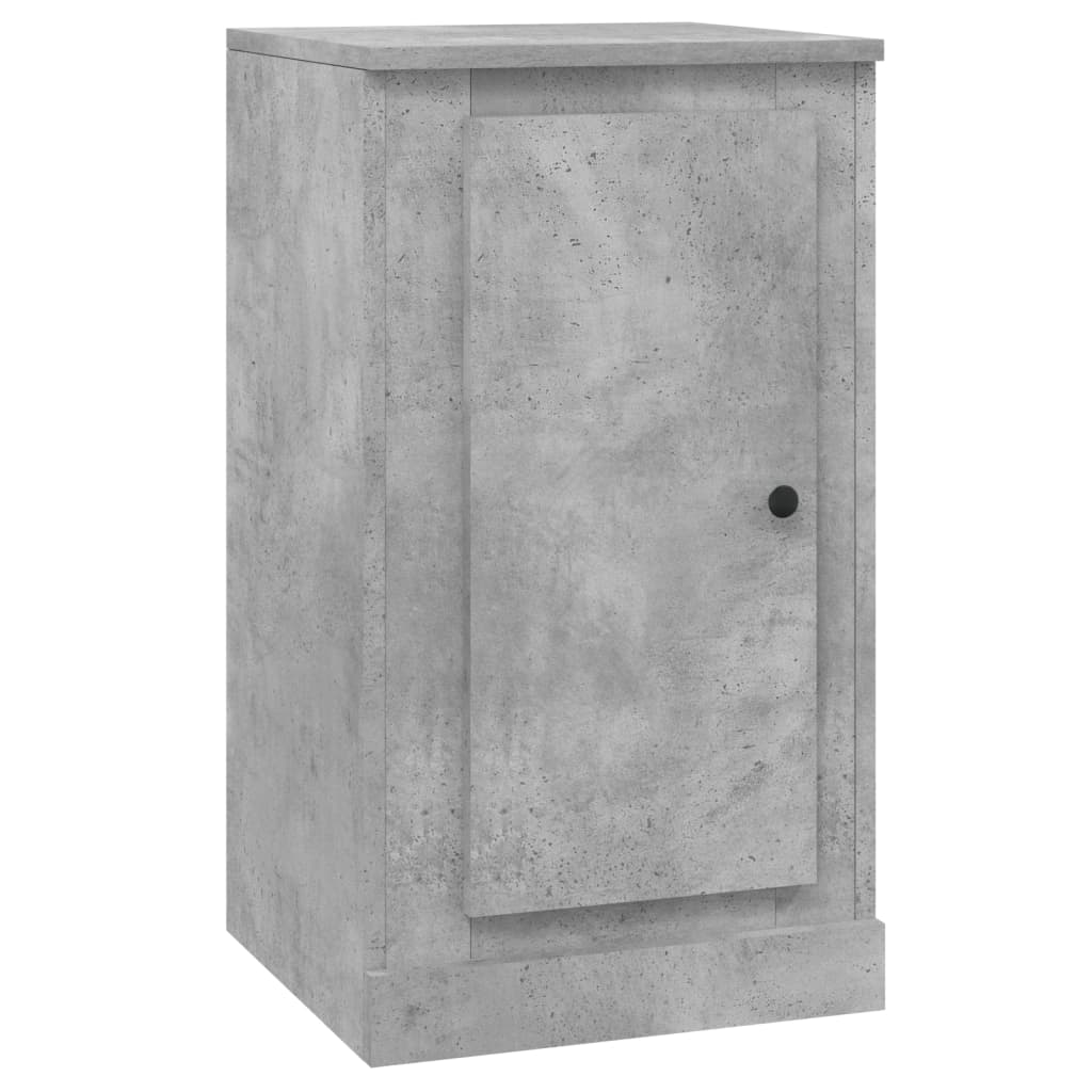 Credenza Grigio Cemento 37,5x35,5x67,5 cm in Legno Multistrato 816208