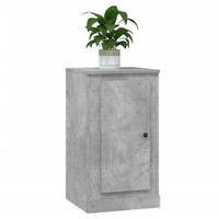 Credenza Grigio Cemento 37,5x35,5x67,5 cm in Legno Multistrato 816208