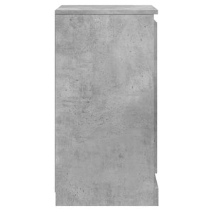 Credenza Grigio Cemento 37,5x35,5x67,5 cm in Legno Multistrato 816208