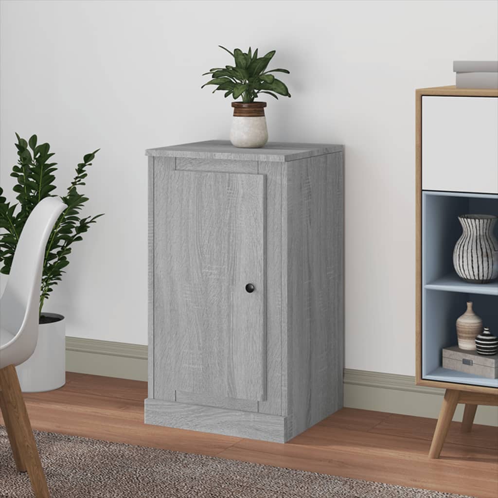 Credenza Grigio Sonoma 37,5x35,5x67,5 cm in Legno Multistratocod mxl 79509