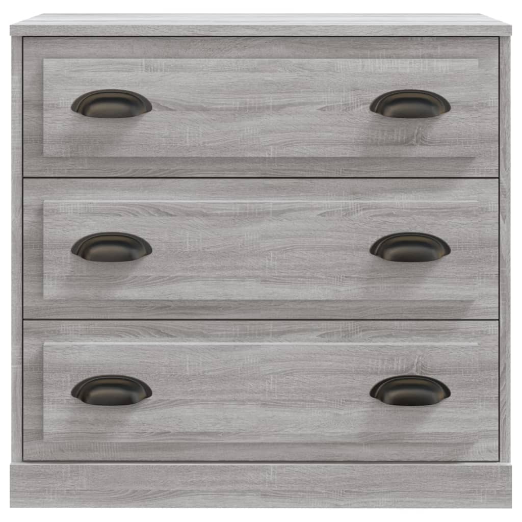 Credenza Grigio Sonoma 70x35,5x67,5 cm in Legno Multistrato 816230