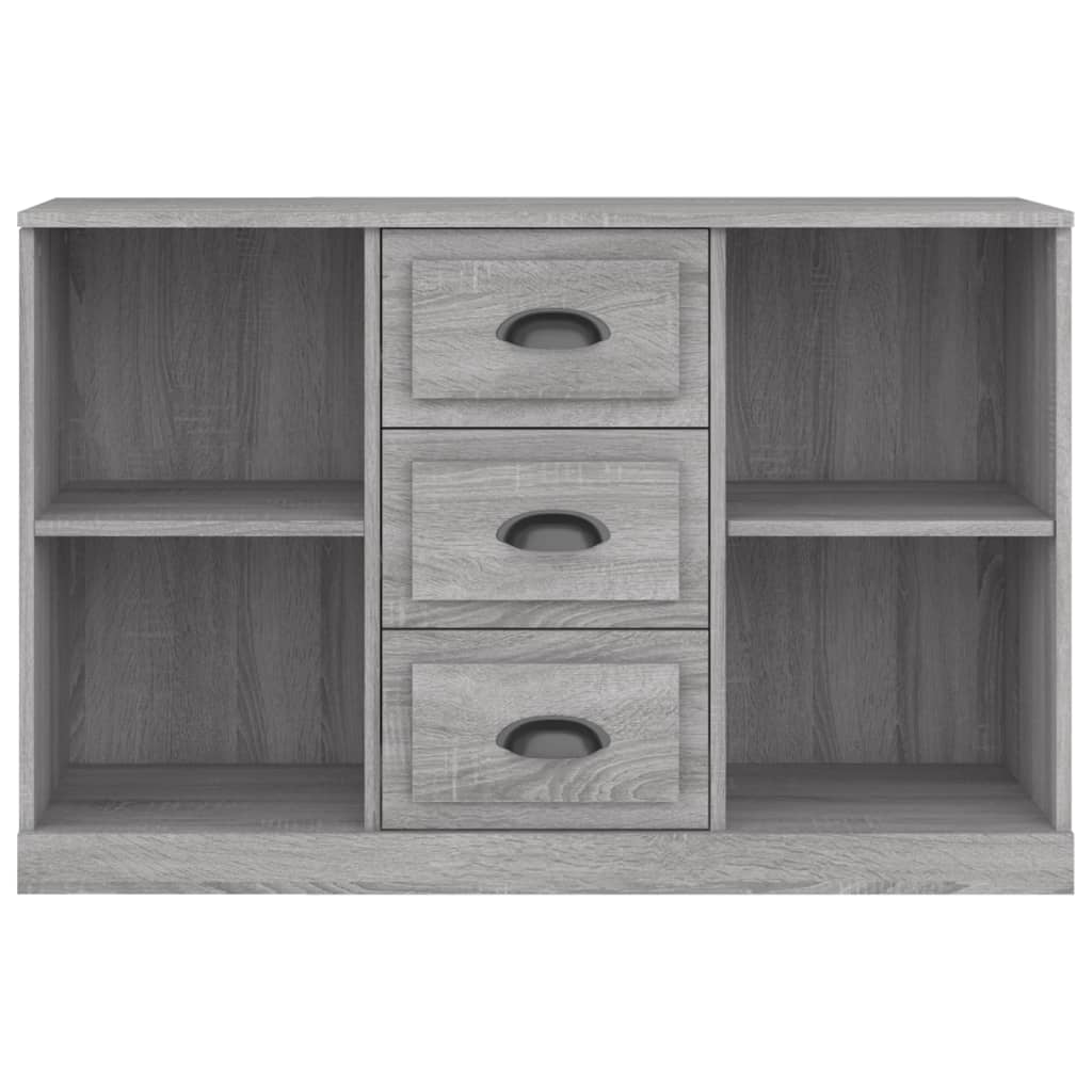 Credenza Grigio Sonoma 104,5x35,5x67,5 cm in Legno Multistrato 816238