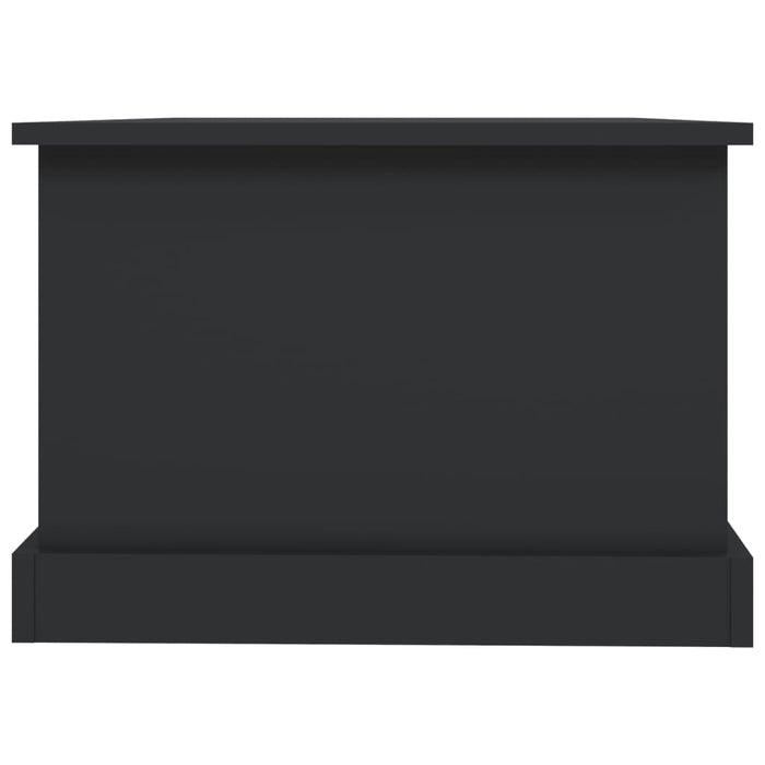 Tavolino da Salotto Nero 90x50x35 cm in Legno Multistrato 816241