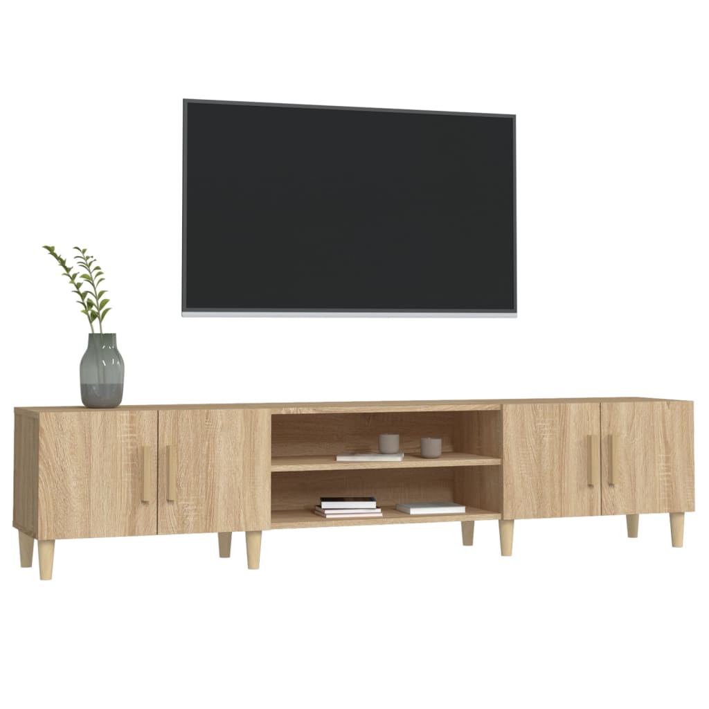 Mobile per TV Rovere Sonoma 180x31,5x40 cm in Legno Multistrato 816259