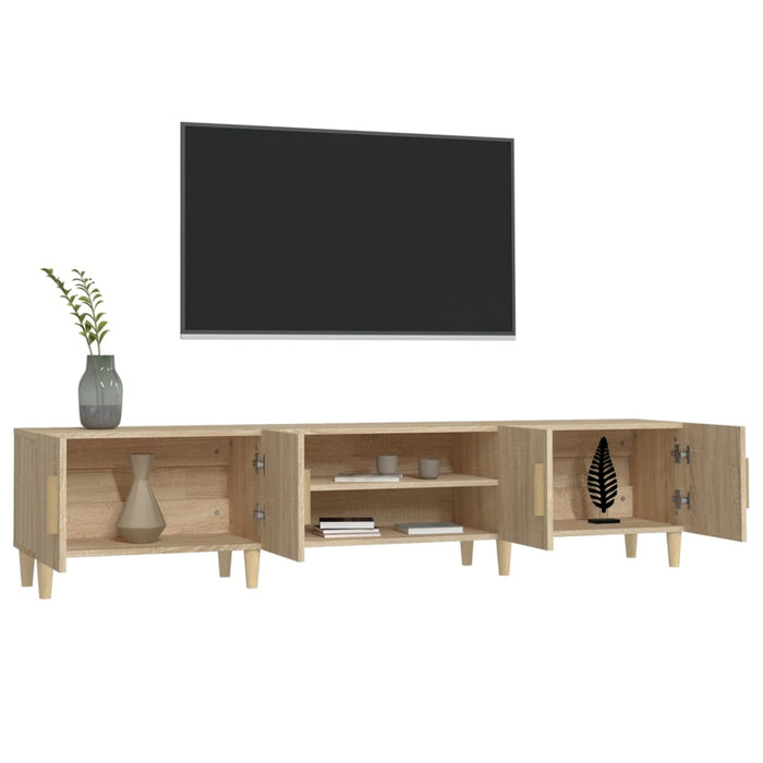 Mobile per TV Rovere Sonoma 180x31,5x40 cm in Legno Multistrato 816259