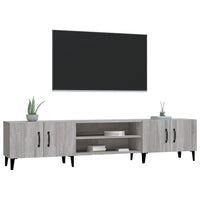 Mobile TV Grigio Sonoma 180x31,5x40 cm in Legno Multistrato 816270