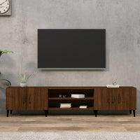 Mobile TV Rovere Marrone 180x31,5x40 cm in Legno Multistrato 816271