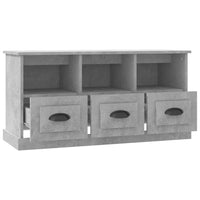 Mobile per TV Grigio Cemento 100x35x50 cm in Legno Multistrato 816292