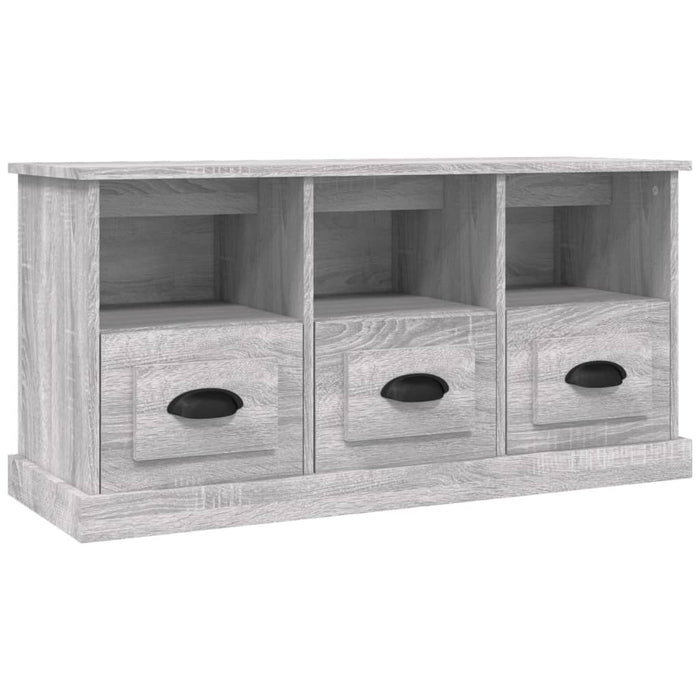 Mobile Porta TV Grigio Sonoma 100x35x50 cm in Legno Multistrato 816294