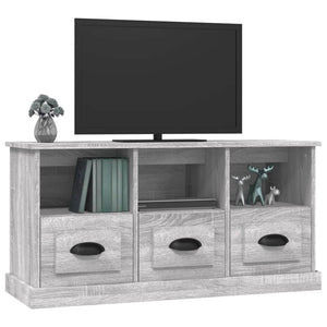 Mobile Porta TV Grigio Sonoma 100x35x50 cm in Legno Multistrato 816294