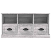 Mobile Porta TV Grigio Sonoma 100x35x50 cm in Legno Multistrato 816294