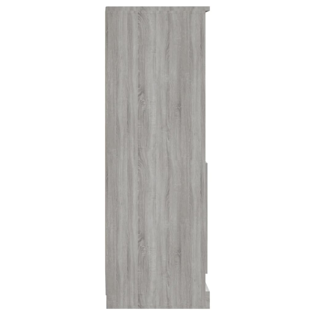 Credenza Grigio Sonoma 36x35,5x103,5 cm in Legno Multistrato 816326