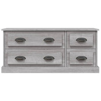 Mobile TV Grigio Sonoma 100x35,5x45 cm in Legno Multistrato 816454