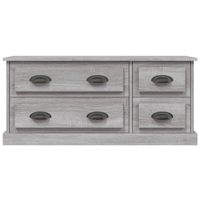 Mobile TV Grigio Sonoma 100x35,5x45 cm in Legno Multistrato 816454