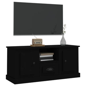 Mobile Porta TV Nero 100x35,5x45 cm in Legno Multistrato 816457