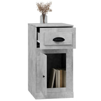 Mobiletto Cassetto Grigio Sonoma 40x50x75 cm Legno Multistrato 816484