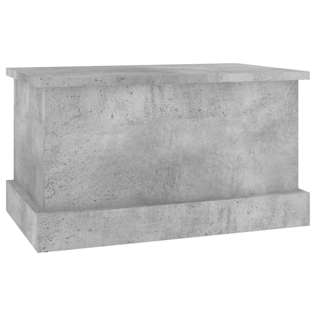 Contenitore Grigio Cemento 50x30x28 cm in Legno Multistrato 816500