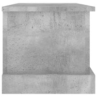 Contenitore Grigio Cemento 50x30x28 cm in Legno Multistrato 816500