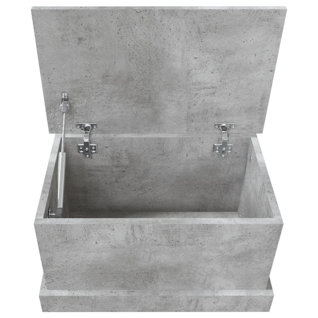 Contenitore Grigio Cemento 50x30x28 cm in Legno Multistrato 816500