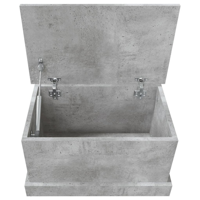 Contenitore Grigio Cemento 50x30x28 cm in Legno Multistrato 816500