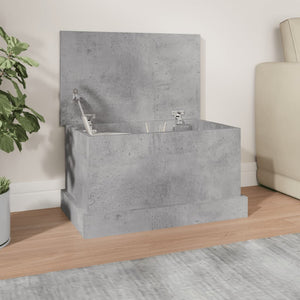 Contenitore Grigio Cemento 50x30x28 cm in Legno Multistrato 816500